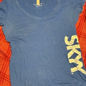 Sky Blue Graphic Tee